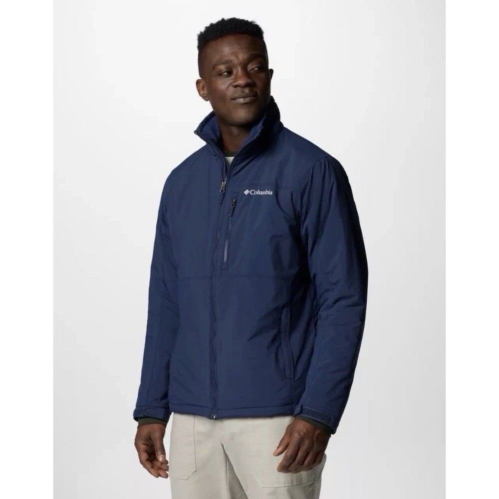 NEW Columbia Men's Northern Utilizer Jacket Blue Size XXL